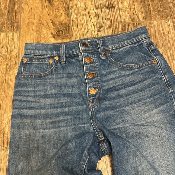 Madewell slim wide leg crop jeans size 27 - Picture 4 of 6